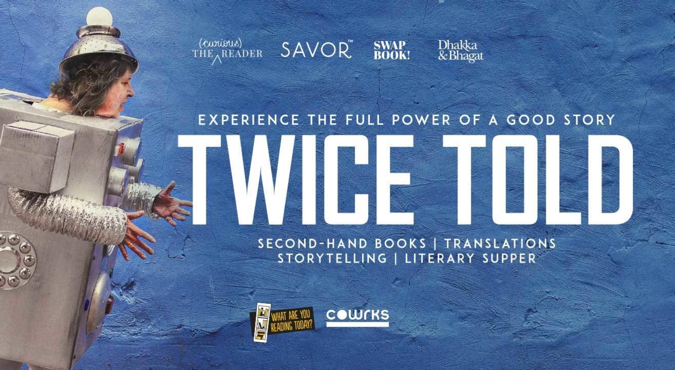 Twice Told – Second-Hand Books | Translations | Storytelling | Literary Supper