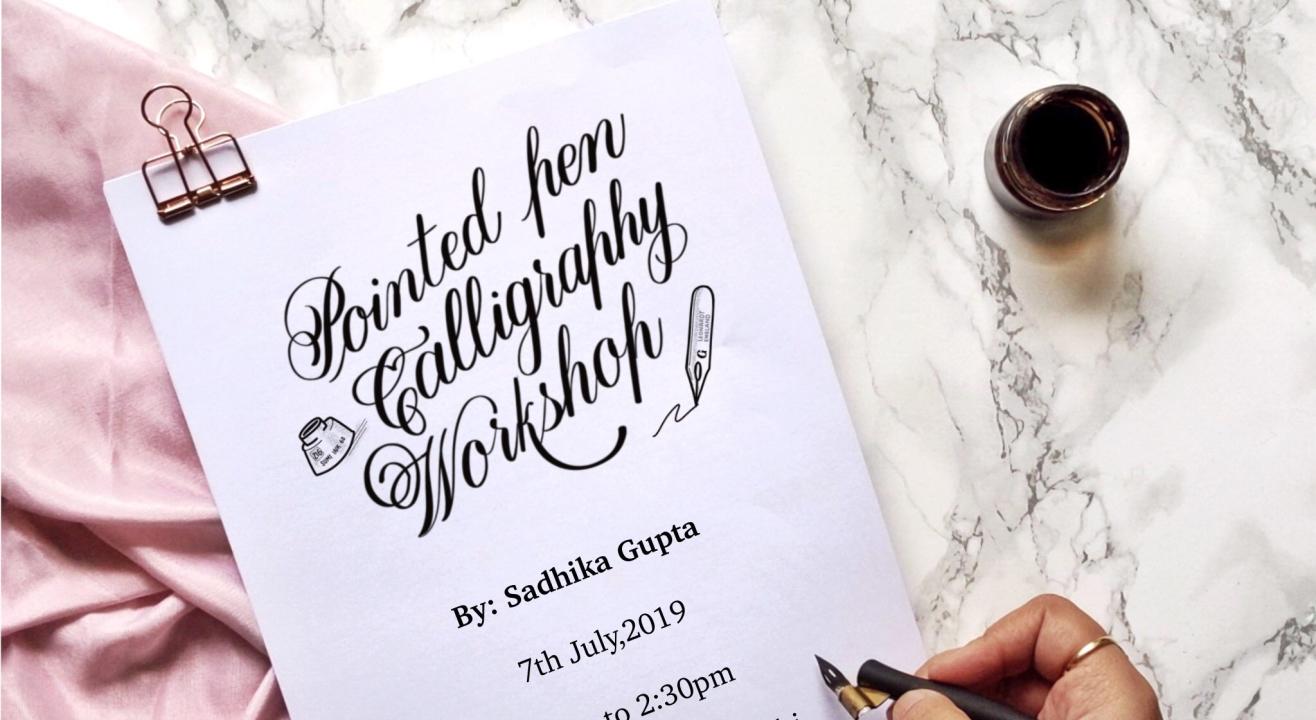 Pointed Pen Calligraphy Workshop