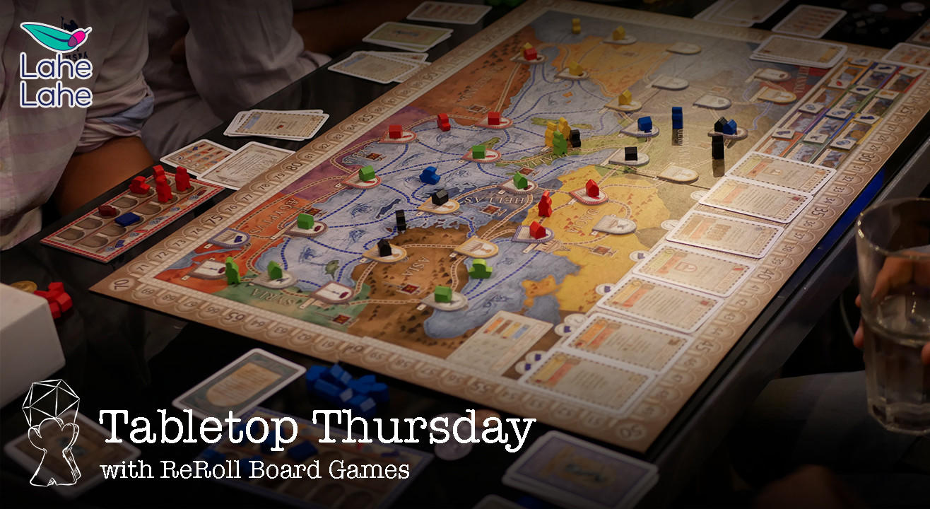 Tabletop Thursday with ReRoll Board Games