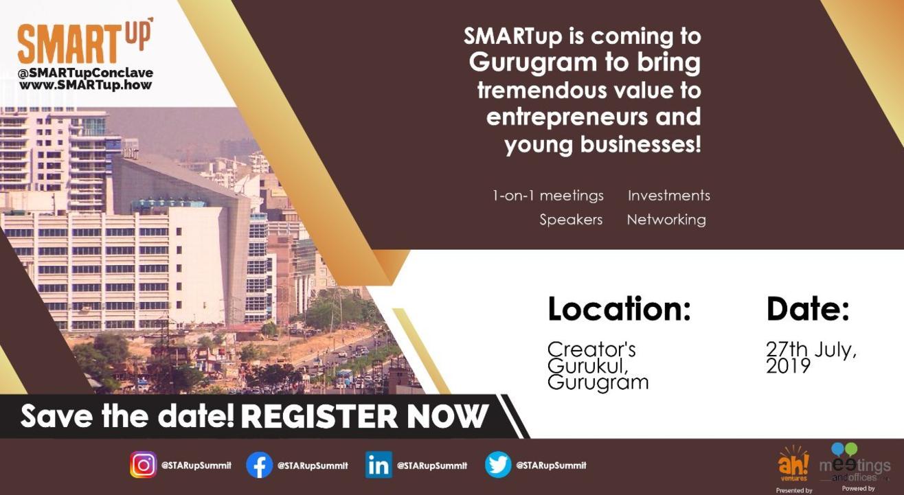 SMARTup Gurugram 2019