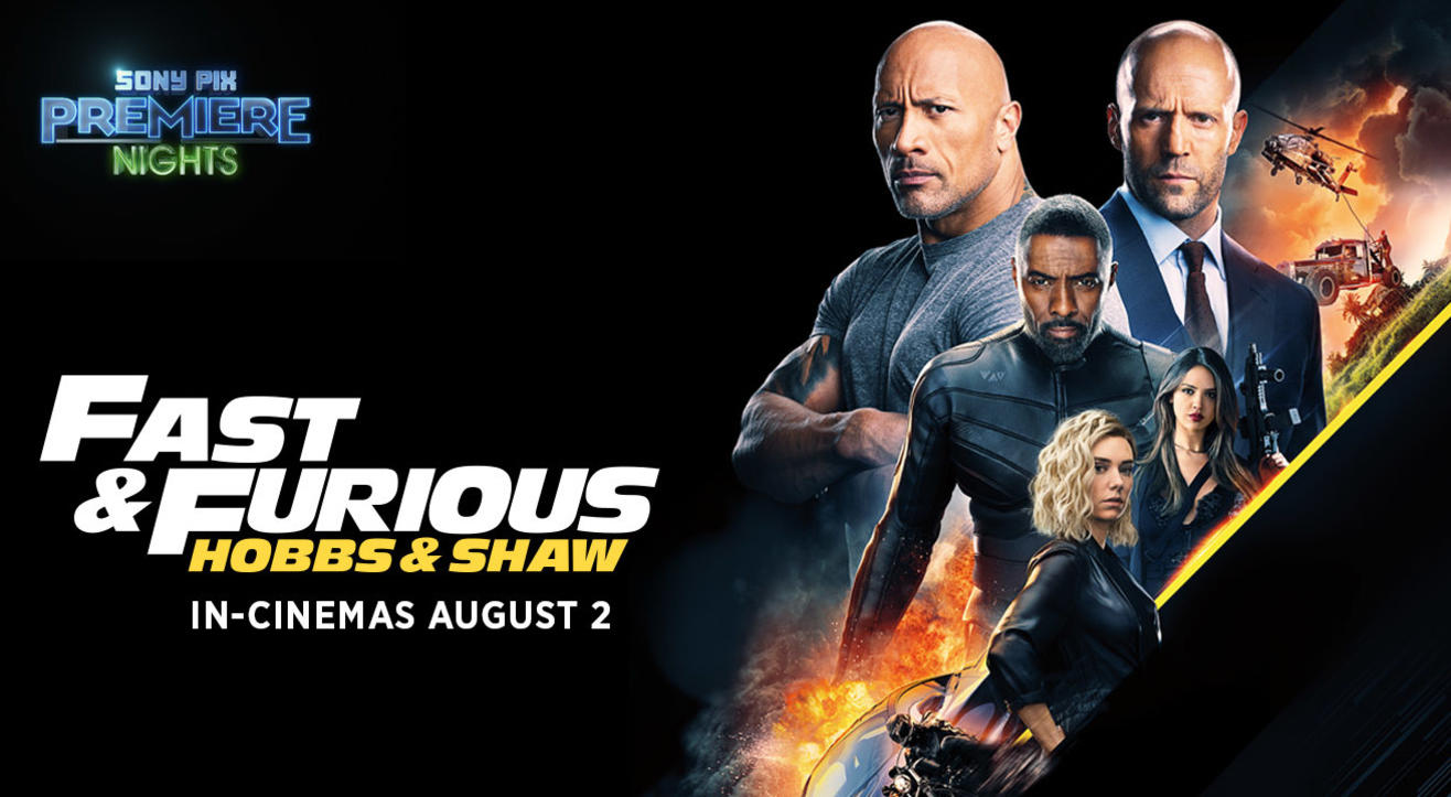 Fast & Furious Presents: Hobbs & Shaw - Win Tickets To The Exclusive Premiere from Sony PIX!