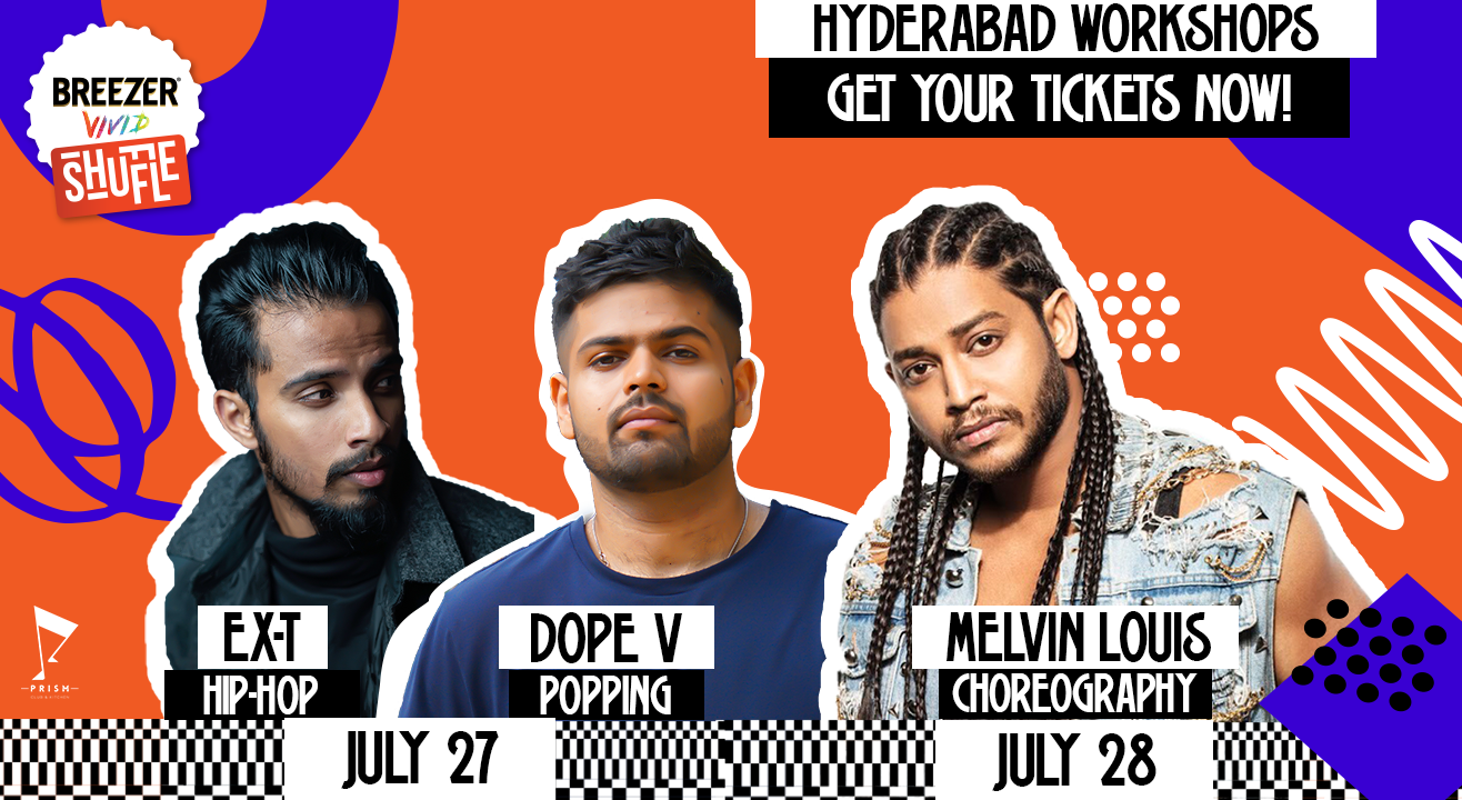 Breezer Vivid Shuffle Dance Workshop | Hyderabad Edition