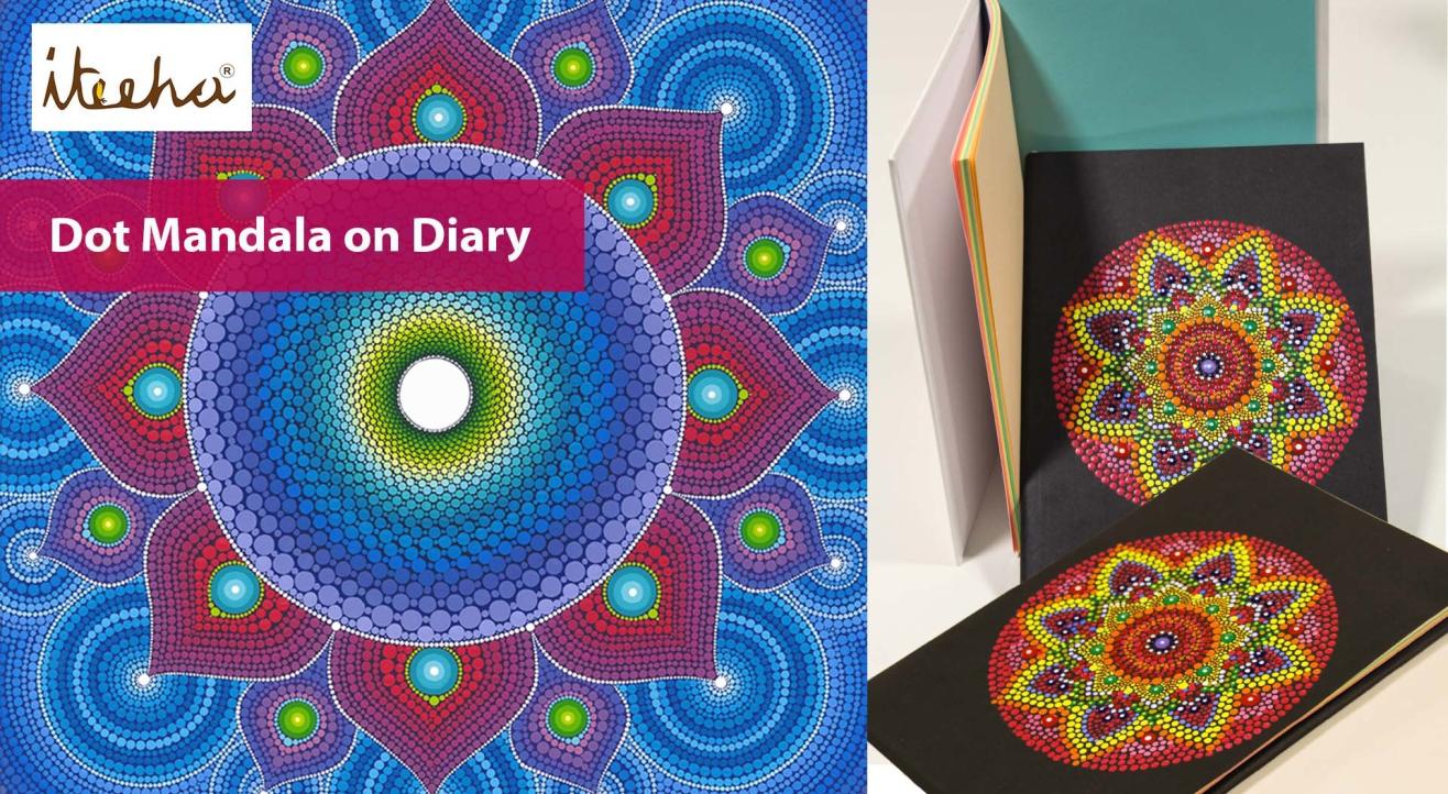 Dot Mandala on Diary