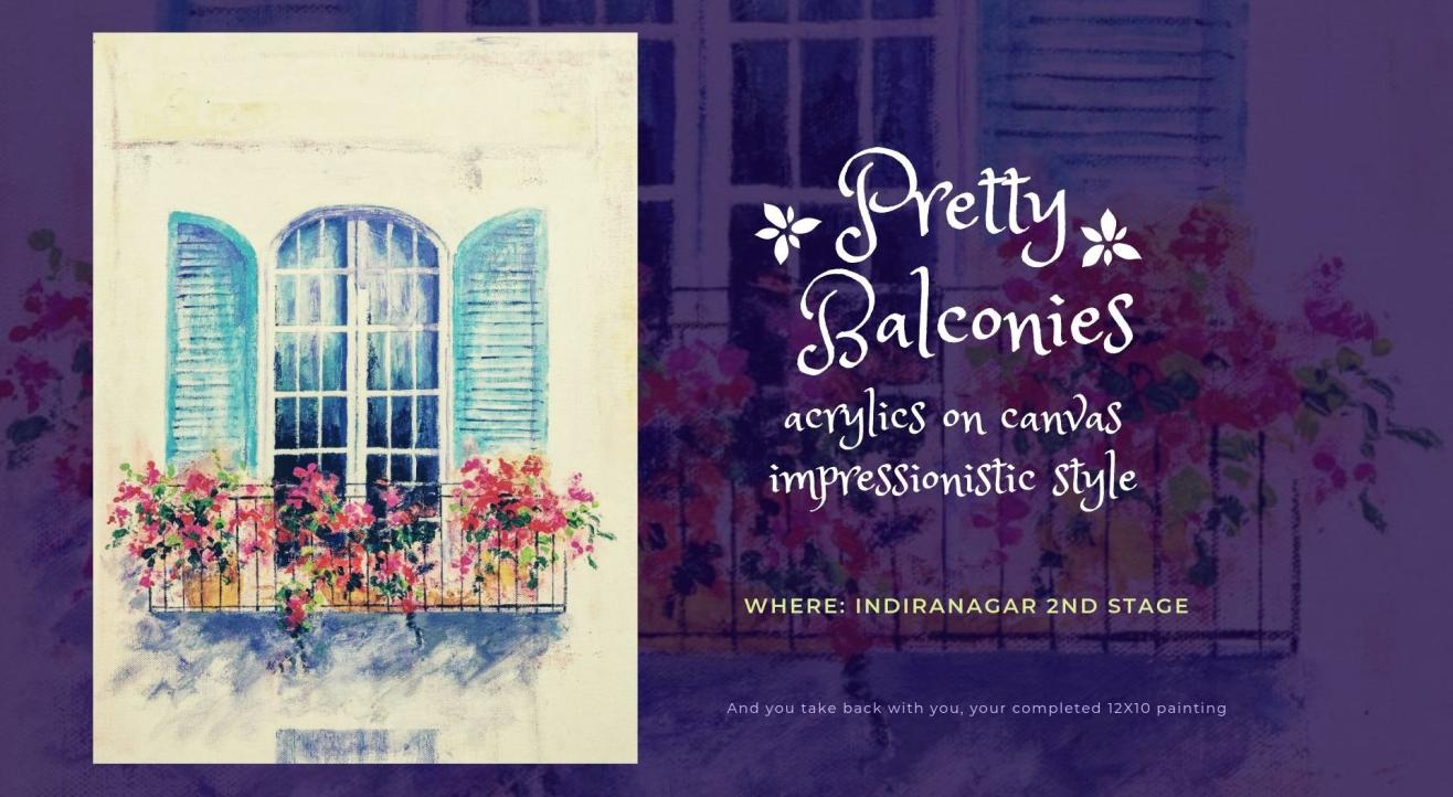 Pretty Balconies Painting Party