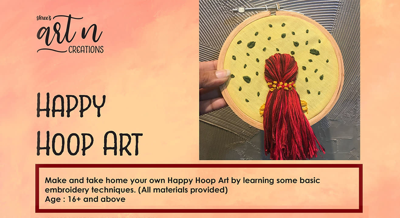 Happy Hoop Art