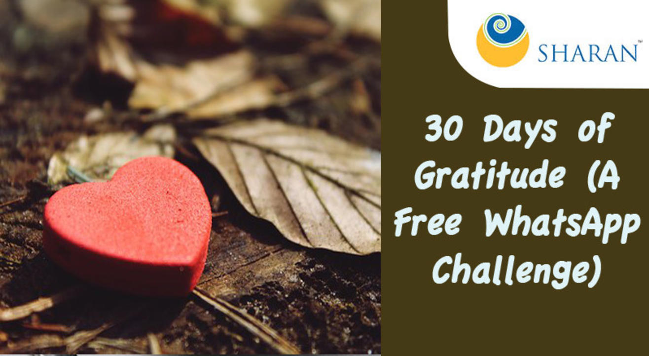 30 Days of Gratitude (A Free WhatsApp Challenge)