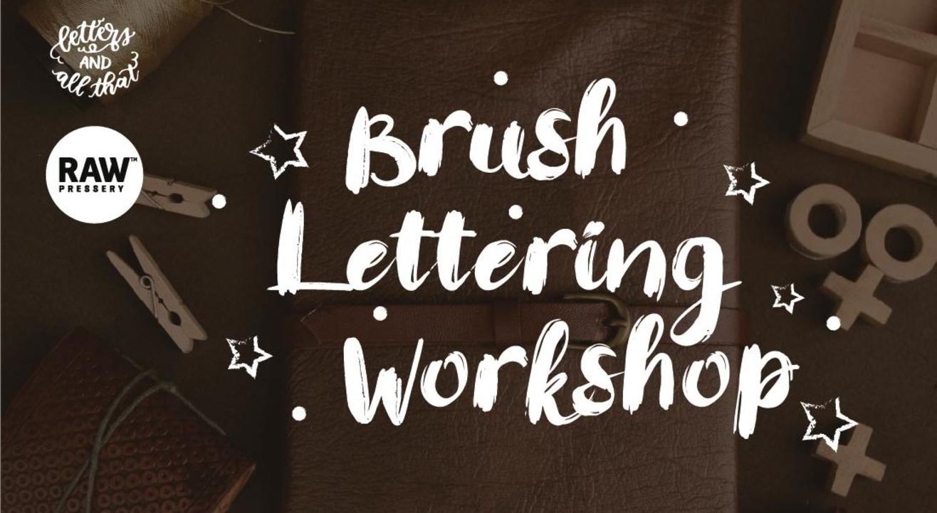 Brush Lettering with Letters and All That 