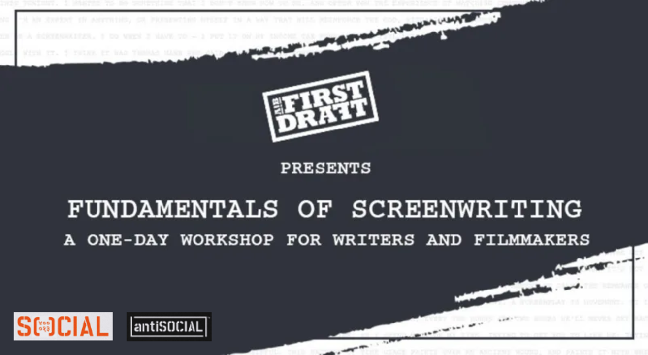 AIB First Draft: Fundamentals of Screenwriting, Delhi