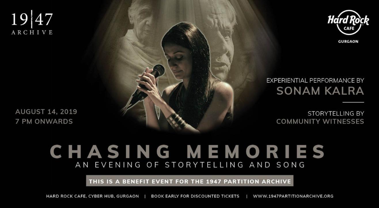 Chasing Memories - An evening of storytelling and song