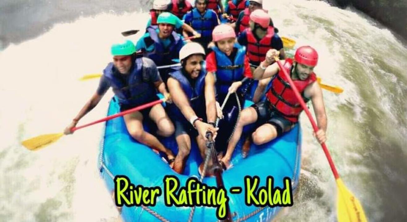 Sumeru Trekkers River Rafting Event at Kolad