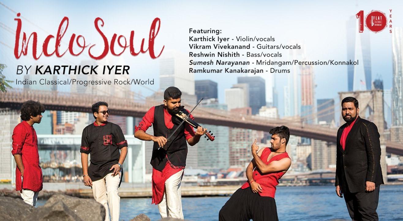 Karthick Iyer's IndoSoul/Classical/Prog Rock/World  