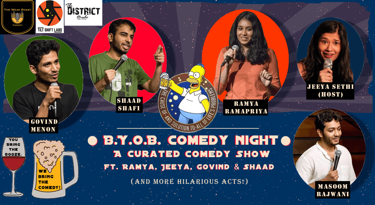 BYOB Comedy Night ft. Ramya, Jeeya, Govind & Shaad