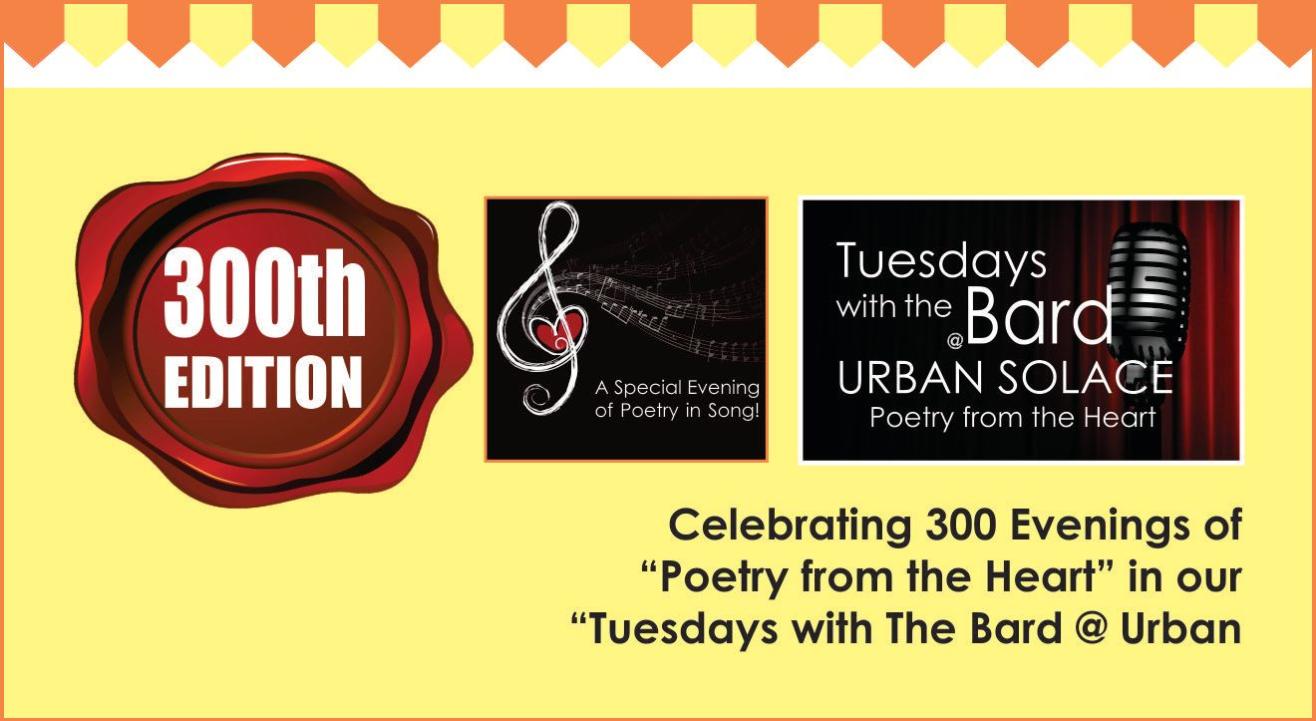 Celebrating 300 Evenings of Tuesdays with the Bard