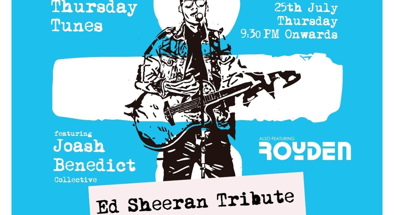 Thursday Tunes featuring Joash Benedict - An Ed Sheeran Tribute