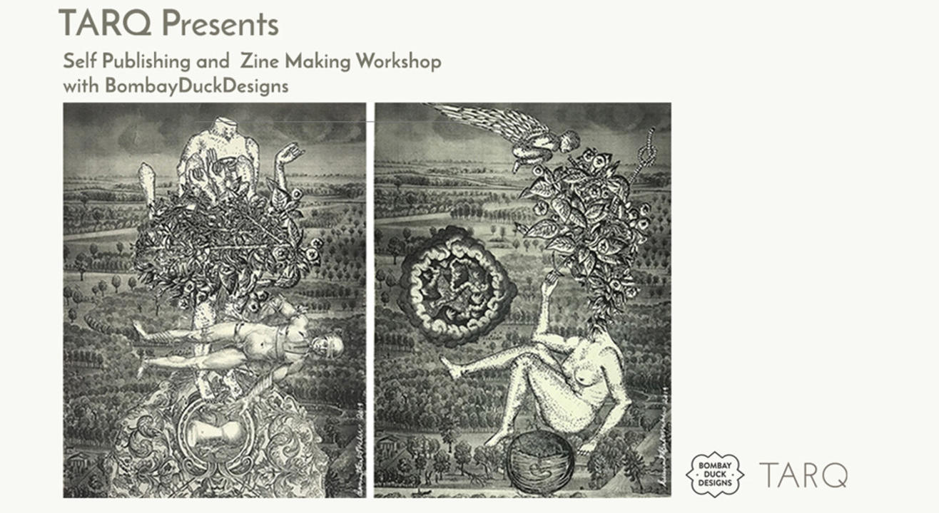 Self Publishing and Zine Making Workshop with BombayDuckDesigns