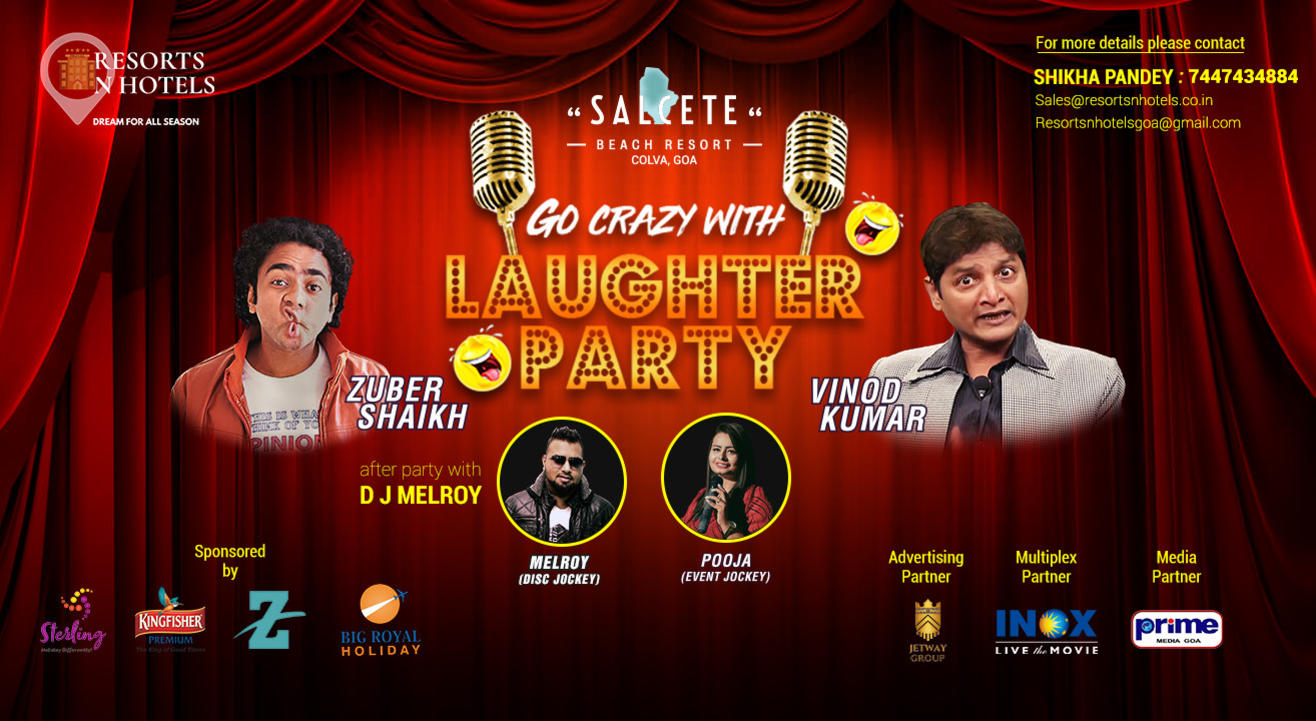 Go Crazy with "LAUGHTER PARTY"