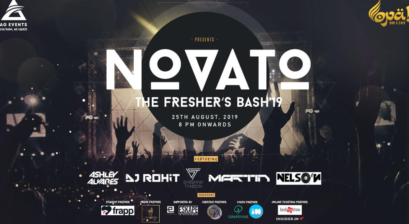 NOVATO'19 - THE FRESHER'S BASH