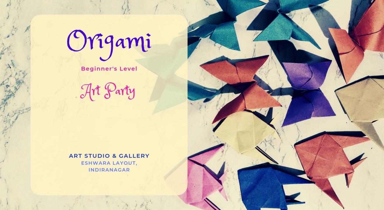 Origami Art Party - Beginners' Workshop Indiranagar