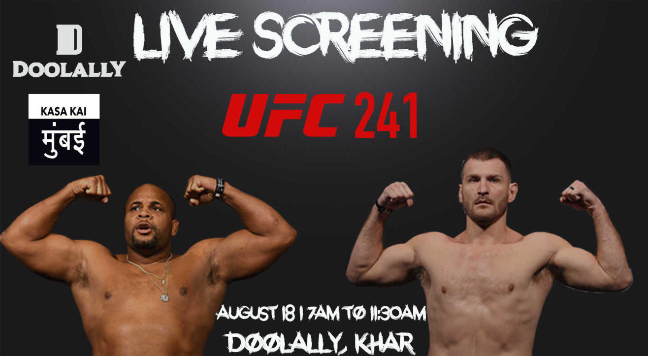 Live Screening - UFC 241 at Doolally Khar