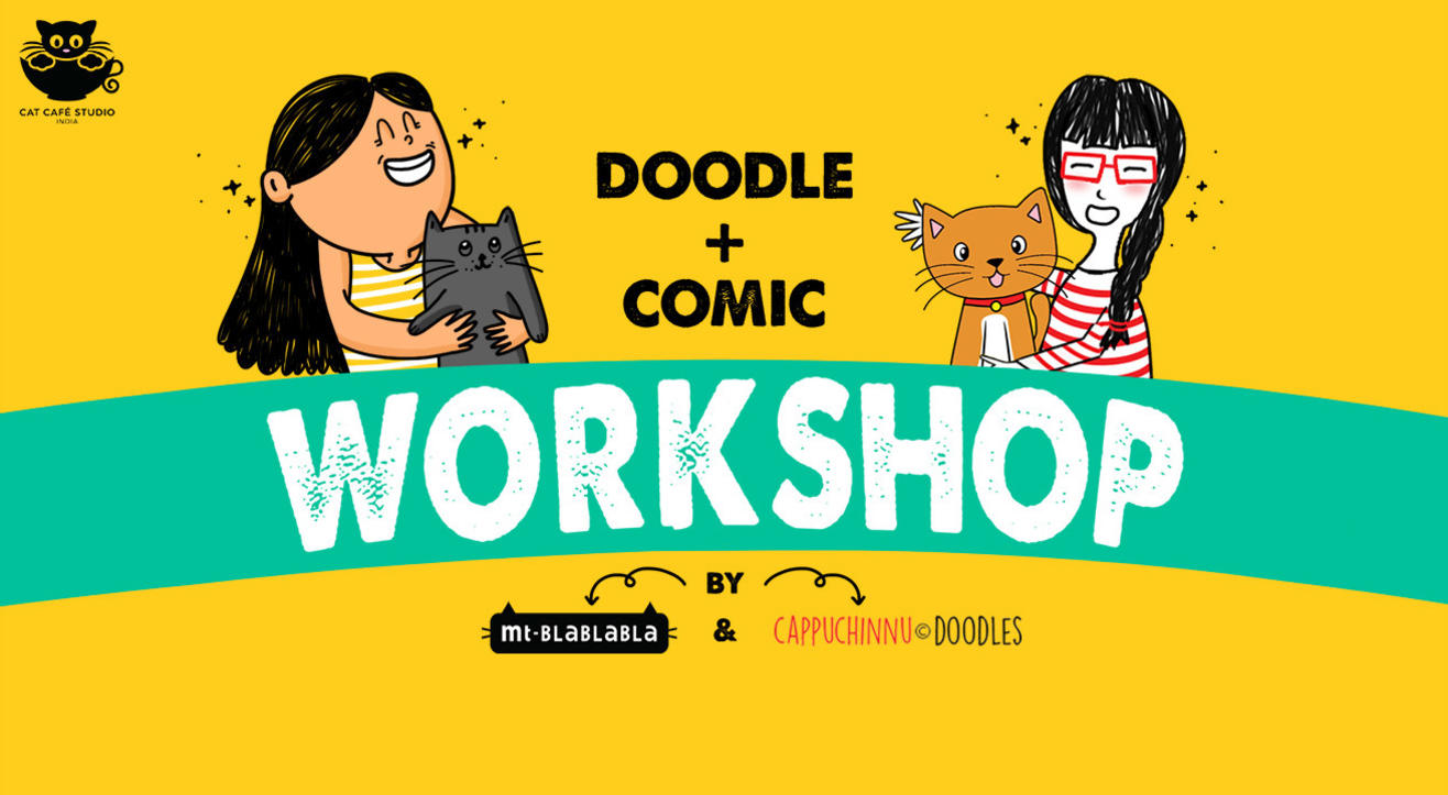 Doodle + Comic Workshop (International Cat Day Special)