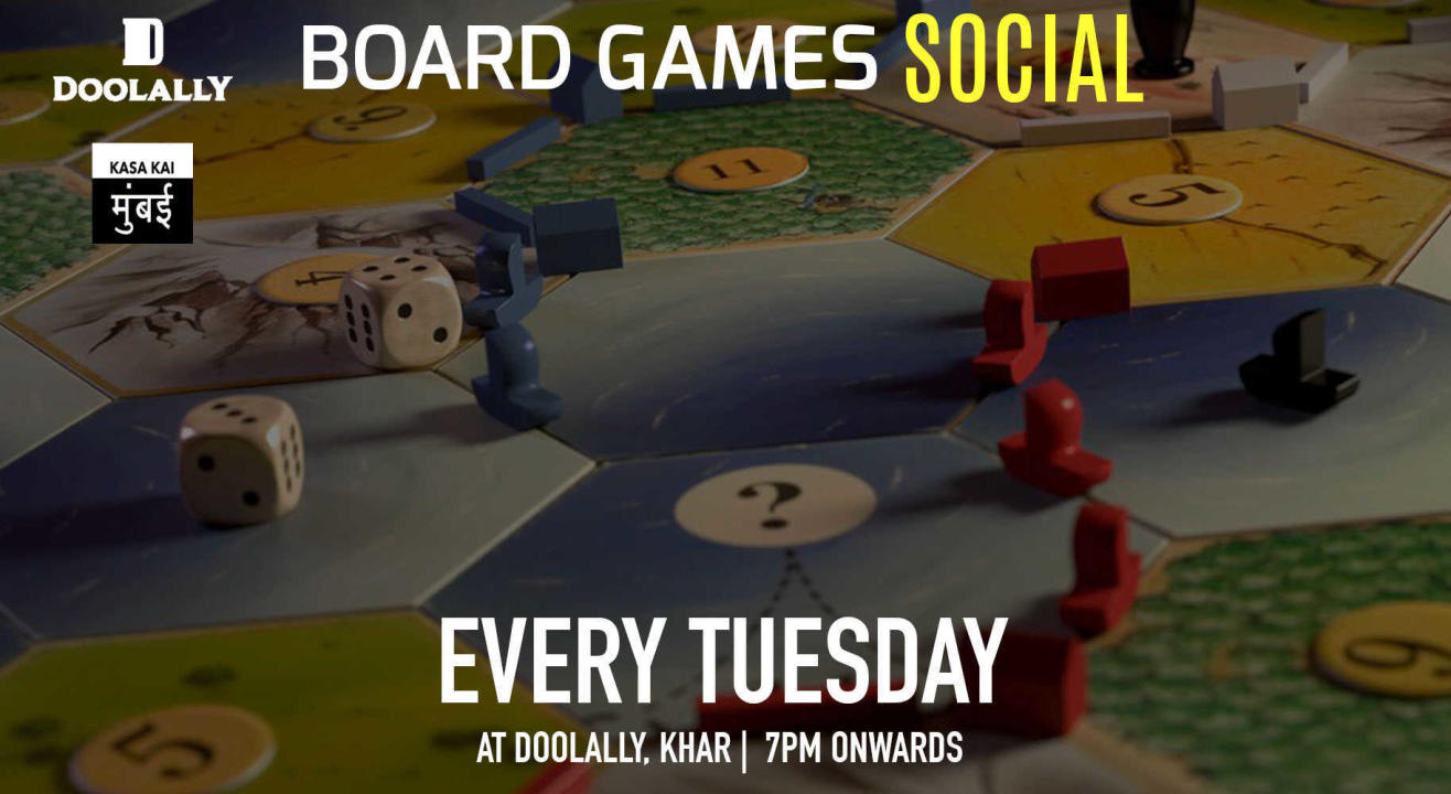 Board Games Social at Doolally Khar