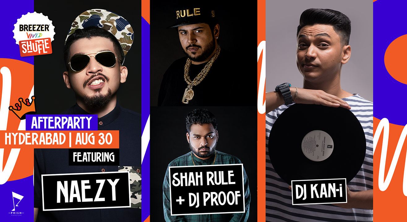 Breezer Vivid Shuffle Afterparty | Hyderabad edition know