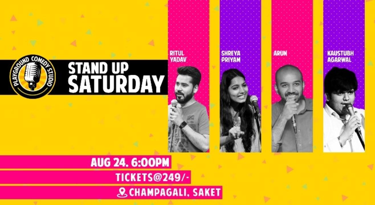 Stand Up Saturday with Ritul, Arun, Shreya & Kaustubh