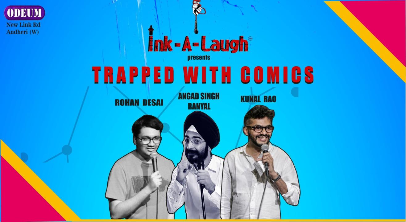 Ink-A-Laugh presents Trapped With Comics 