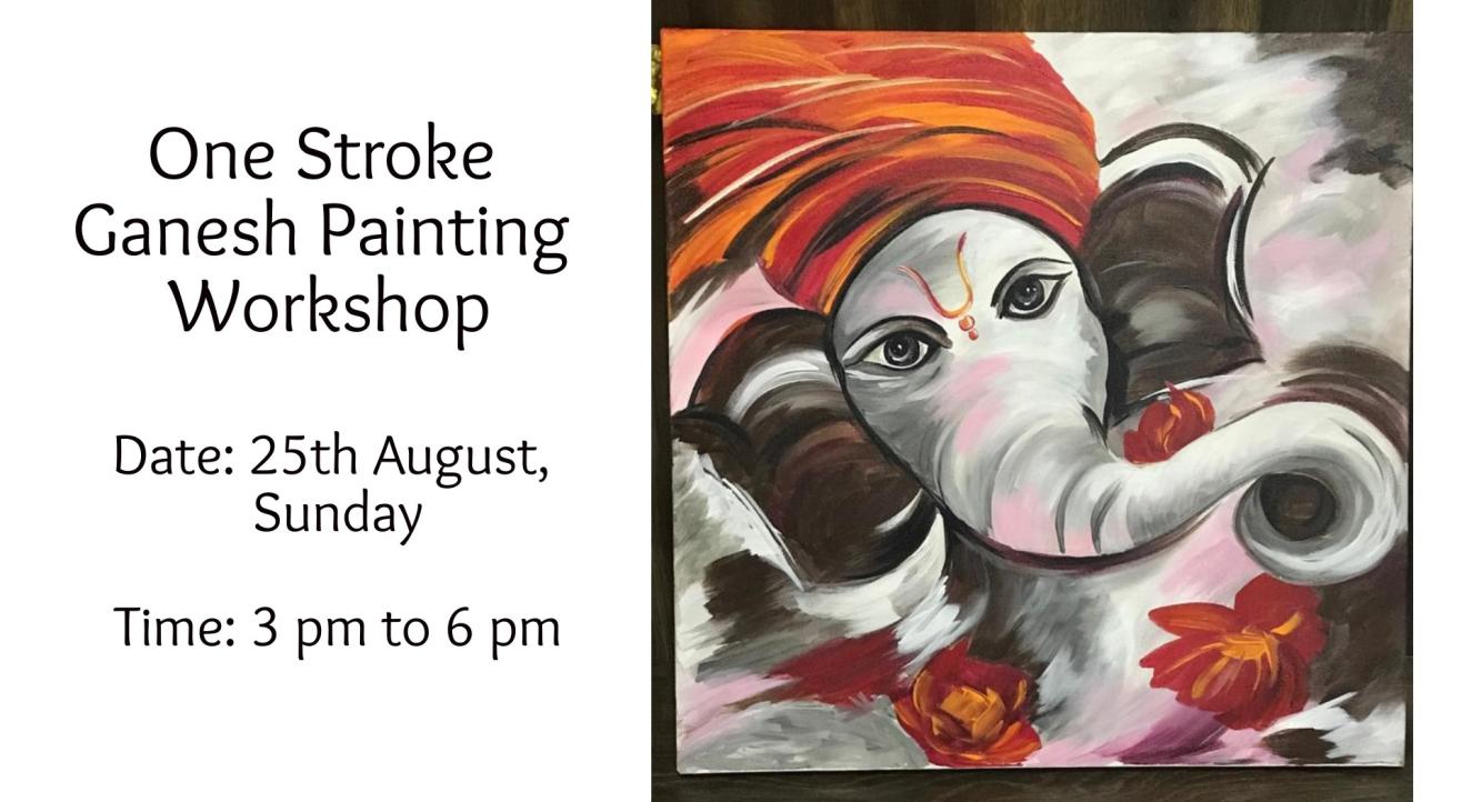 One Stroke Ganesh Painting Workshop