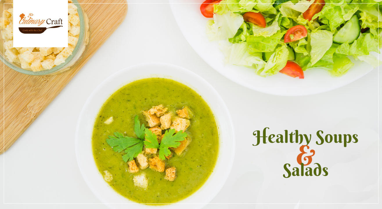 Healthy Soup & Salad Workshop with Culinary Craft