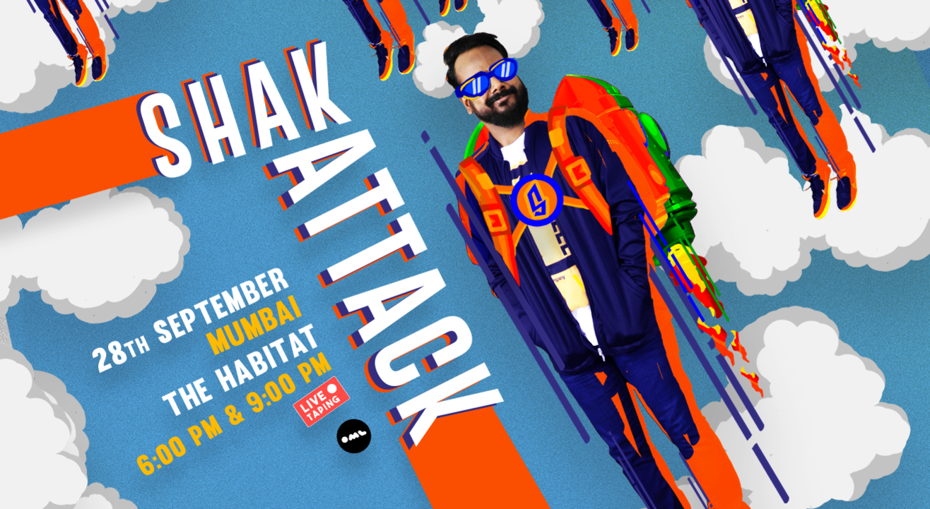 Shak Attack: Live Taping Of Ashish Shakya’s Comedy Special | Mumbai