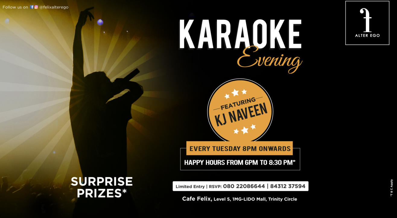 Karaoke Evenings  | EVERY TUESDAY 