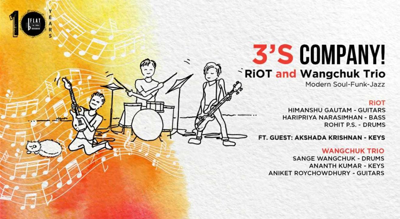 3's Company! Ft. RiOT and Wangchuk Trio