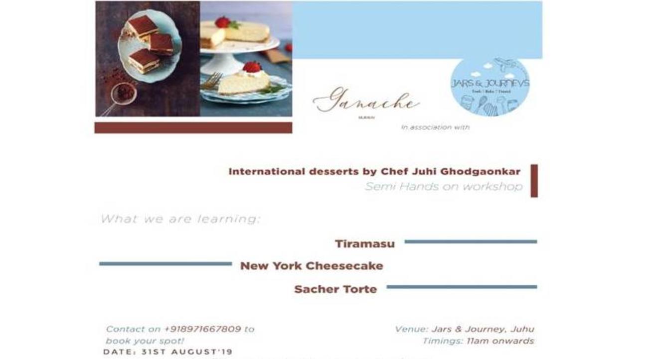 International Desserts with Chef Juhi