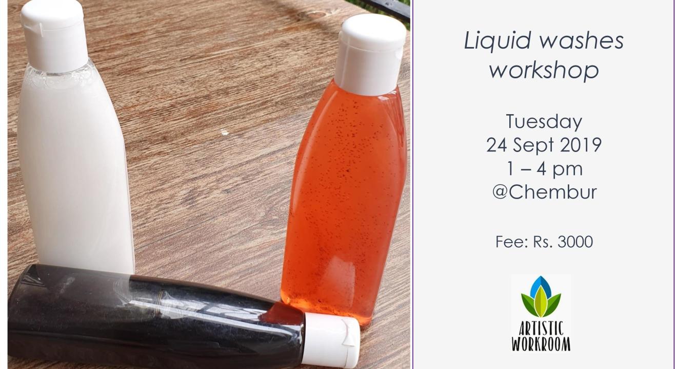Liquid washes workshop (shampoo, face wash etc.)