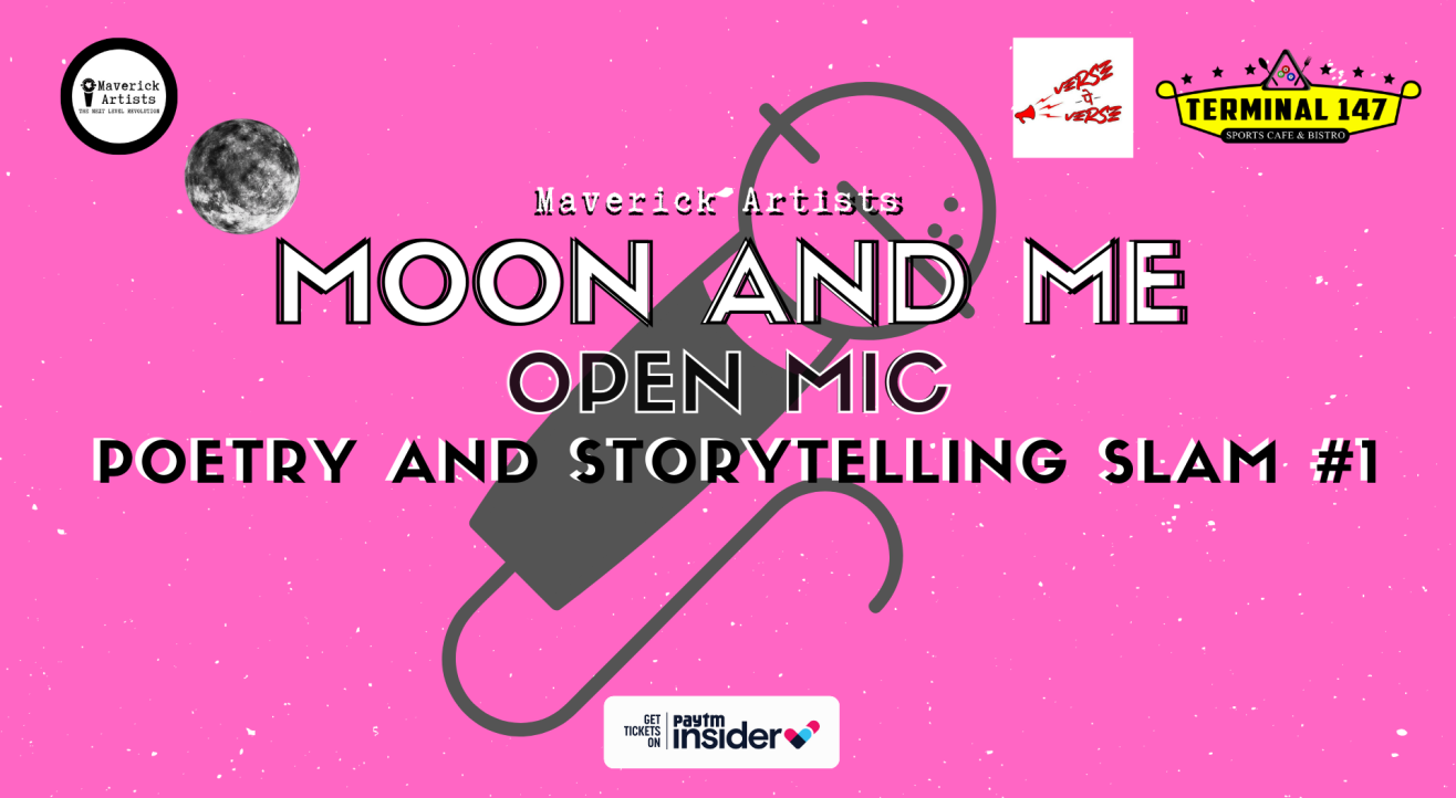 Moon and Me | Open Mic | Poetry and Storytelling Slam #1