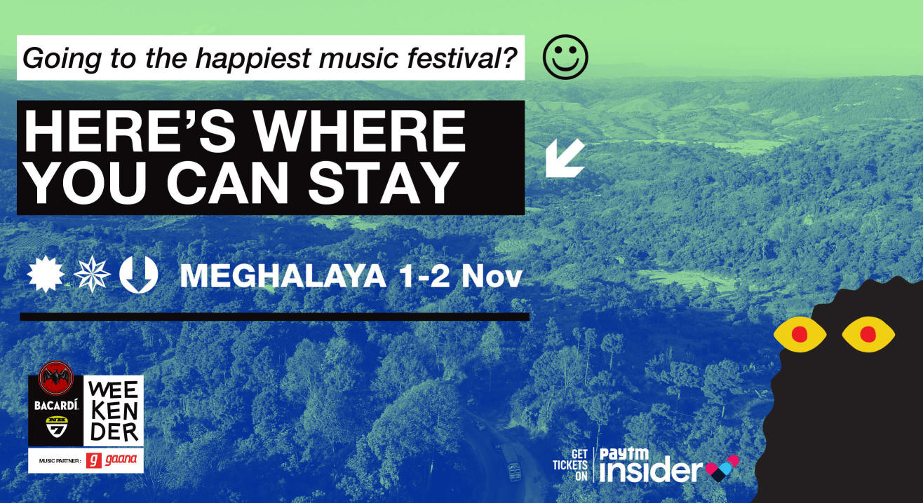 Heading to Meghalaya for BACARDÍ NH7 Weekender? Find Your Stay & Camping Right Here!