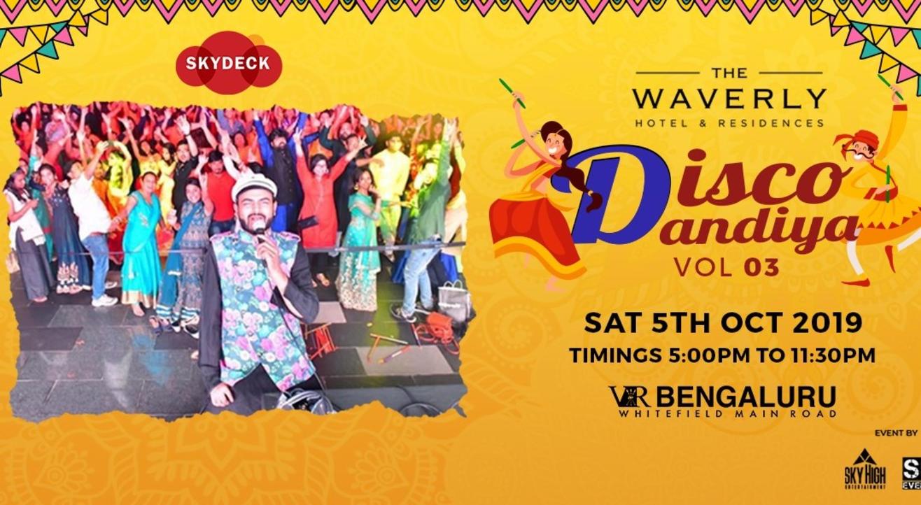 Bangalore's Biggest Disco Dandiya Vol - 3 - Skydeck VR Bengaluru