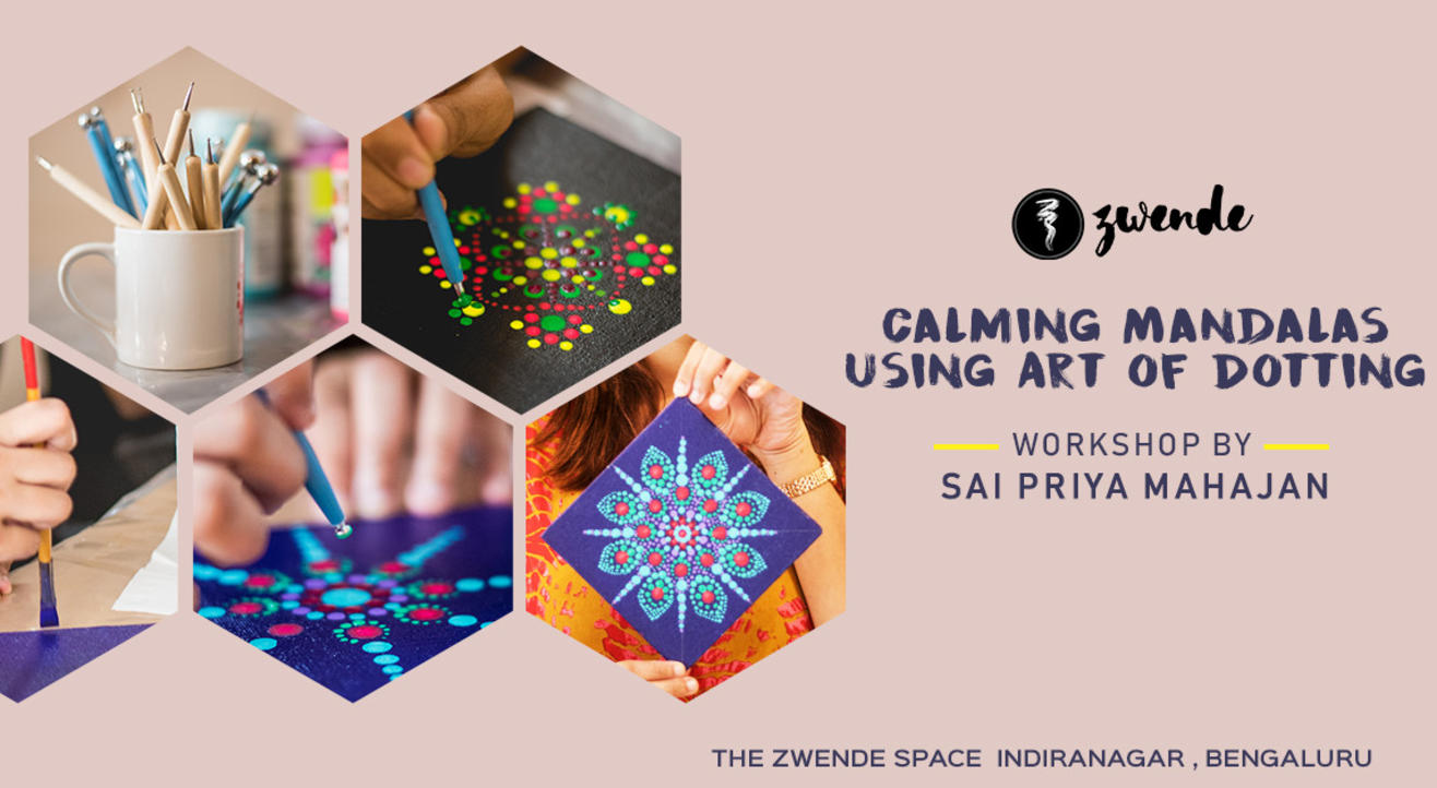 Calming Mandalas using Art of Dotting