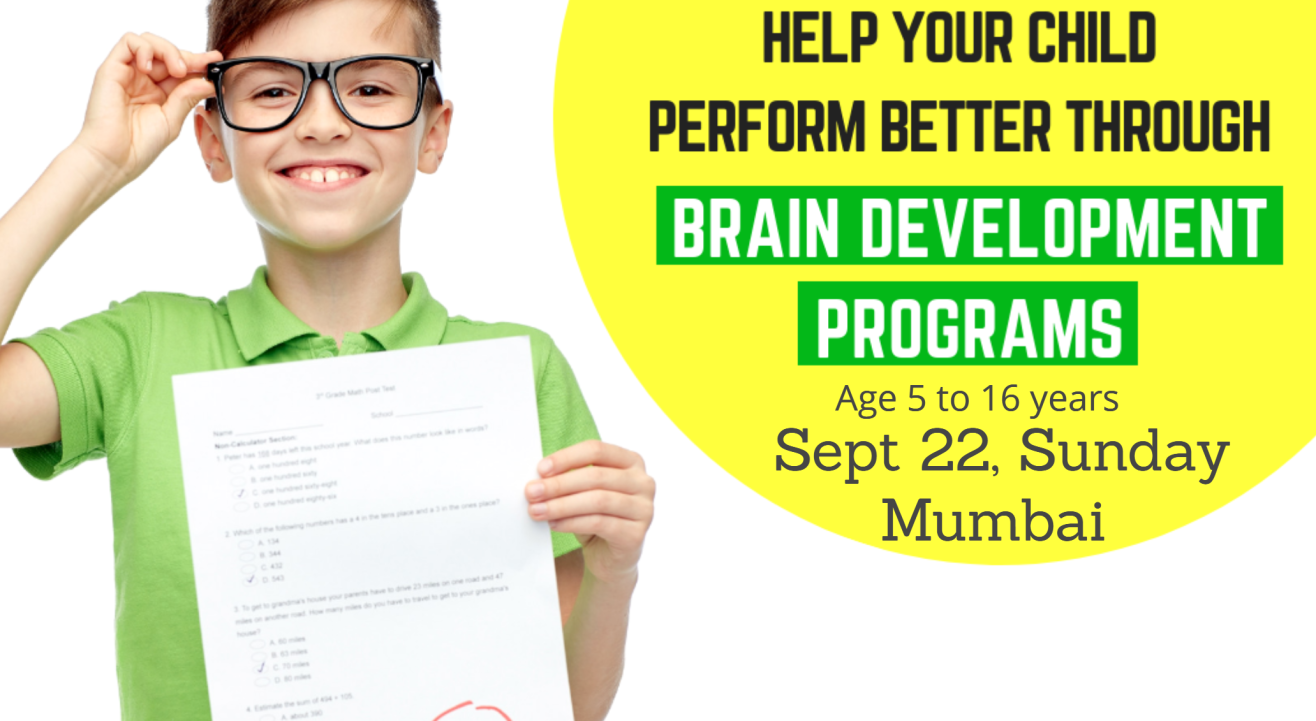 Genius Kids  Brain Development Workshop for kids aged 5 to 16 years