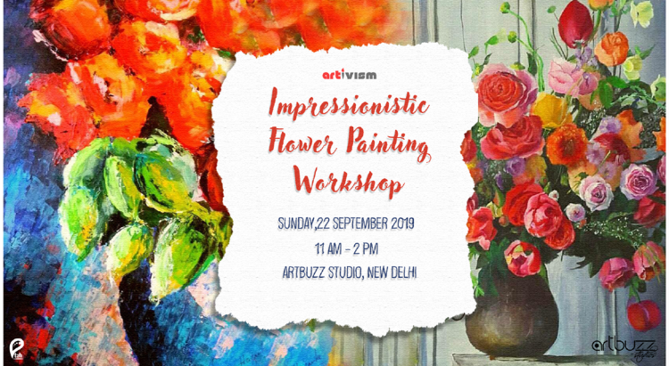 Impressionistic Flower Painting Workshop