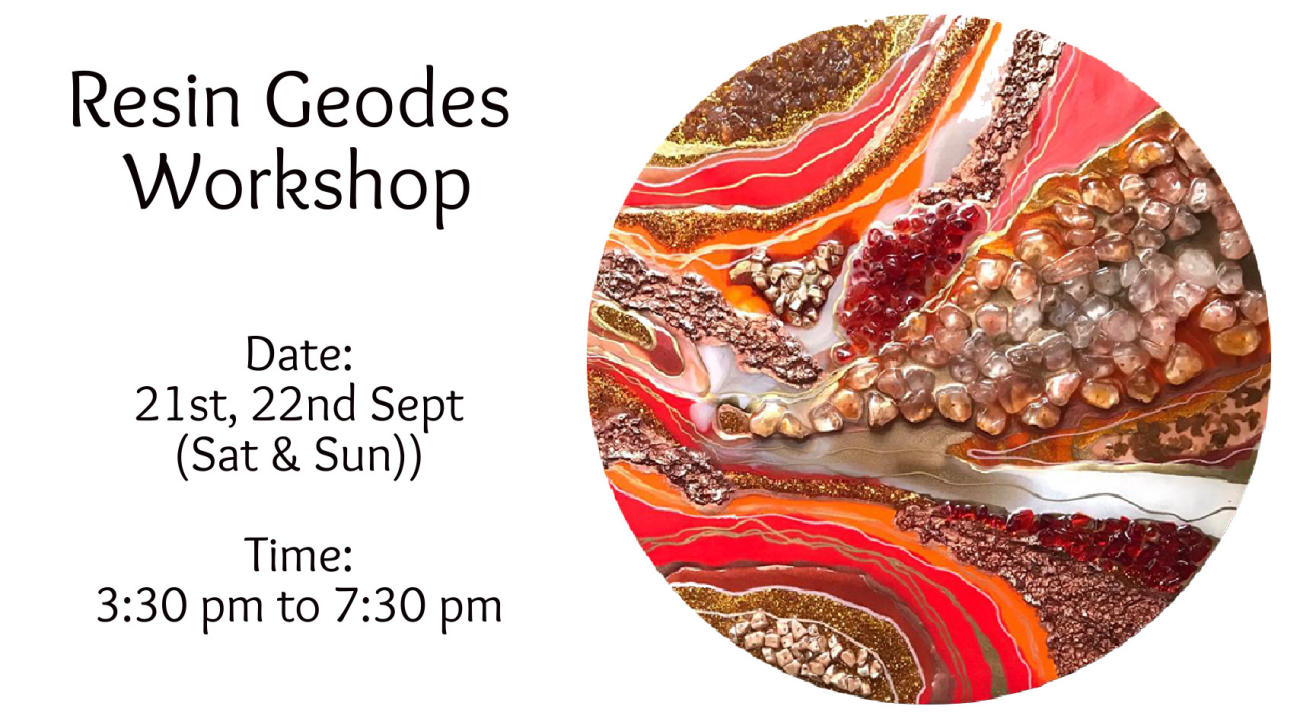 Resin Geodes Workshop