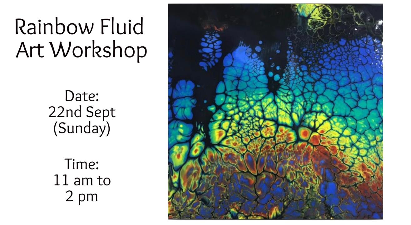 Rainbow Fluid Art Workshop