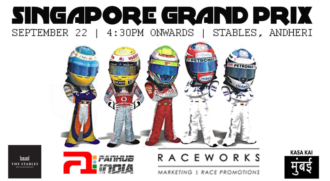 F1 Singapore Grand Prix At The Stables, Andheri