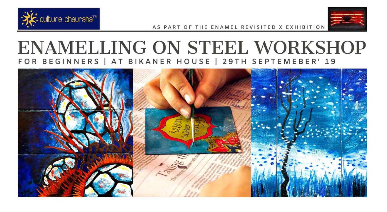 Enamelling on Steel Workshop