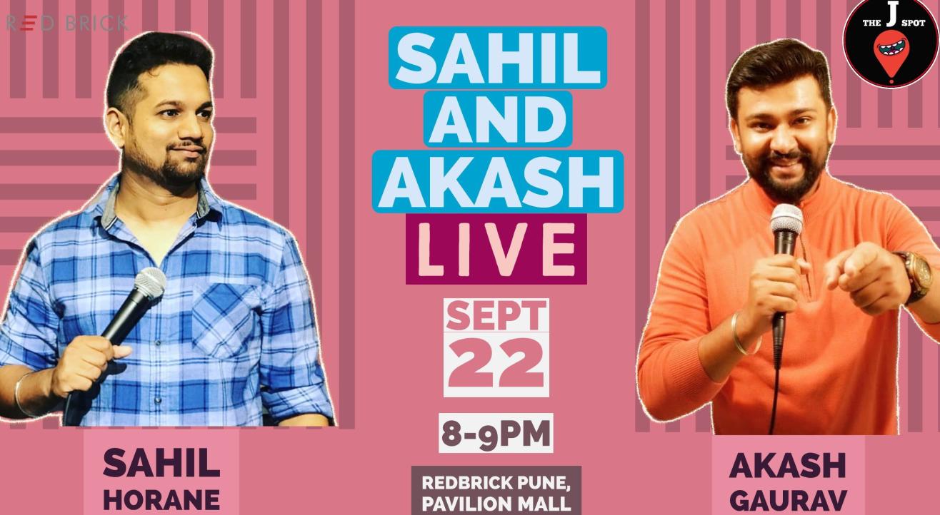 Aakash gaurav singh and sahil horane live