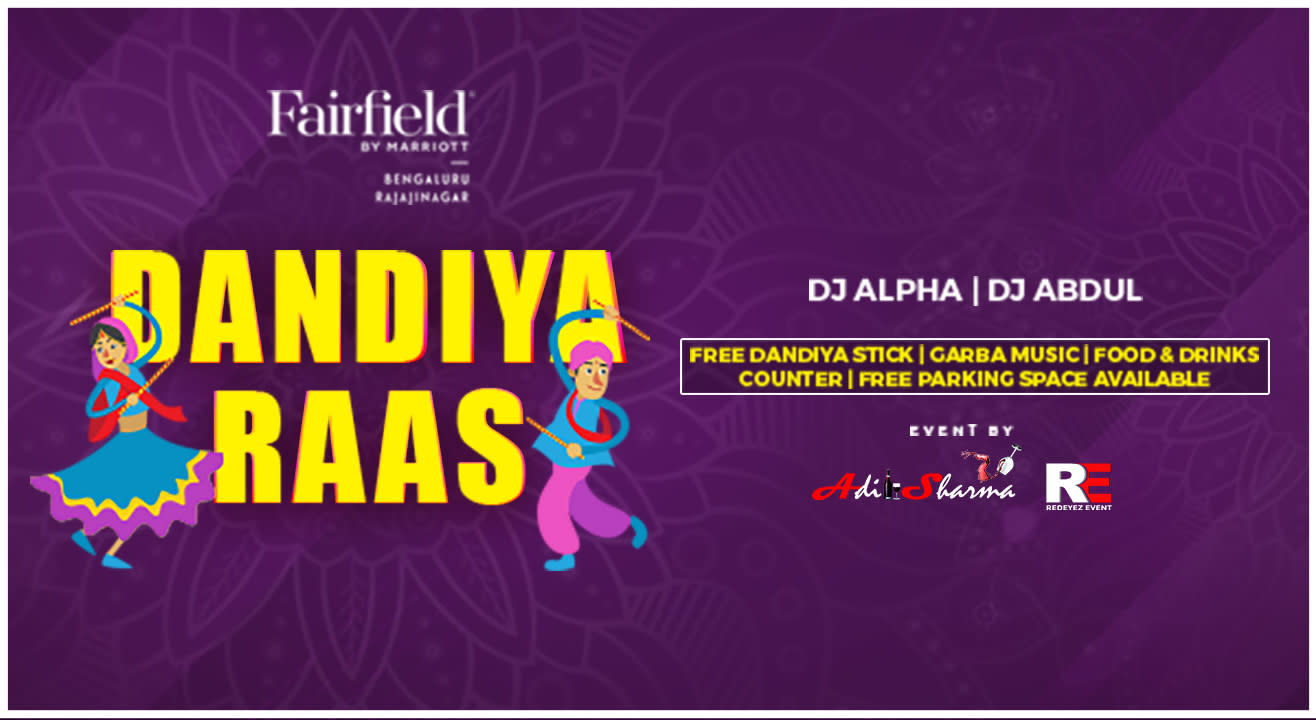 Dandiya Raas 2019 at Fairfield By Marriott,Rajajinagar