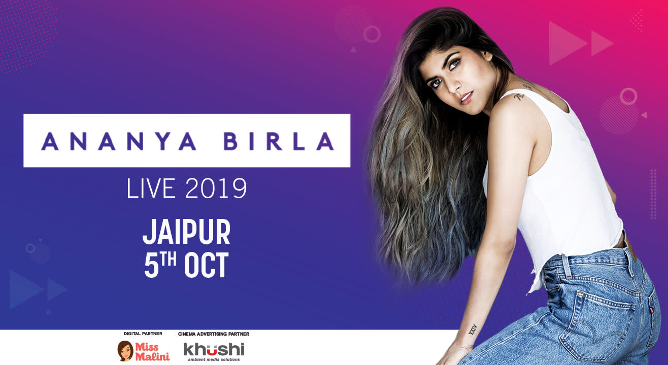 Ananya Birla India Tour 2019 | Jaipur