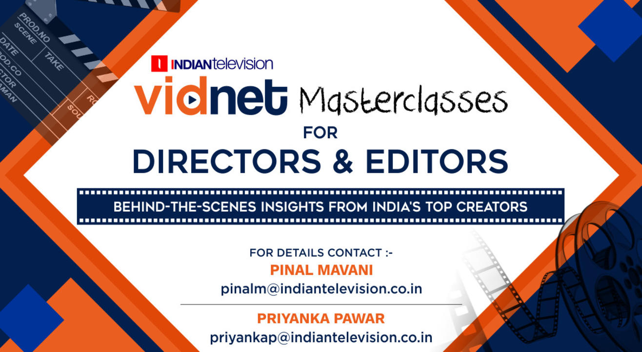 Vidnet Masterclasses for Directors & Editors 