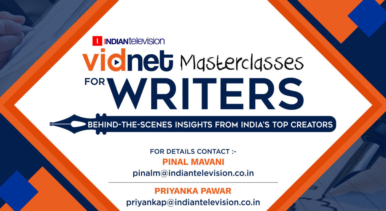 Vidnet Masterclasses for Writers